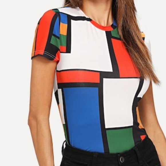 🎨Abstract top🎨 - Picture 3 of 3